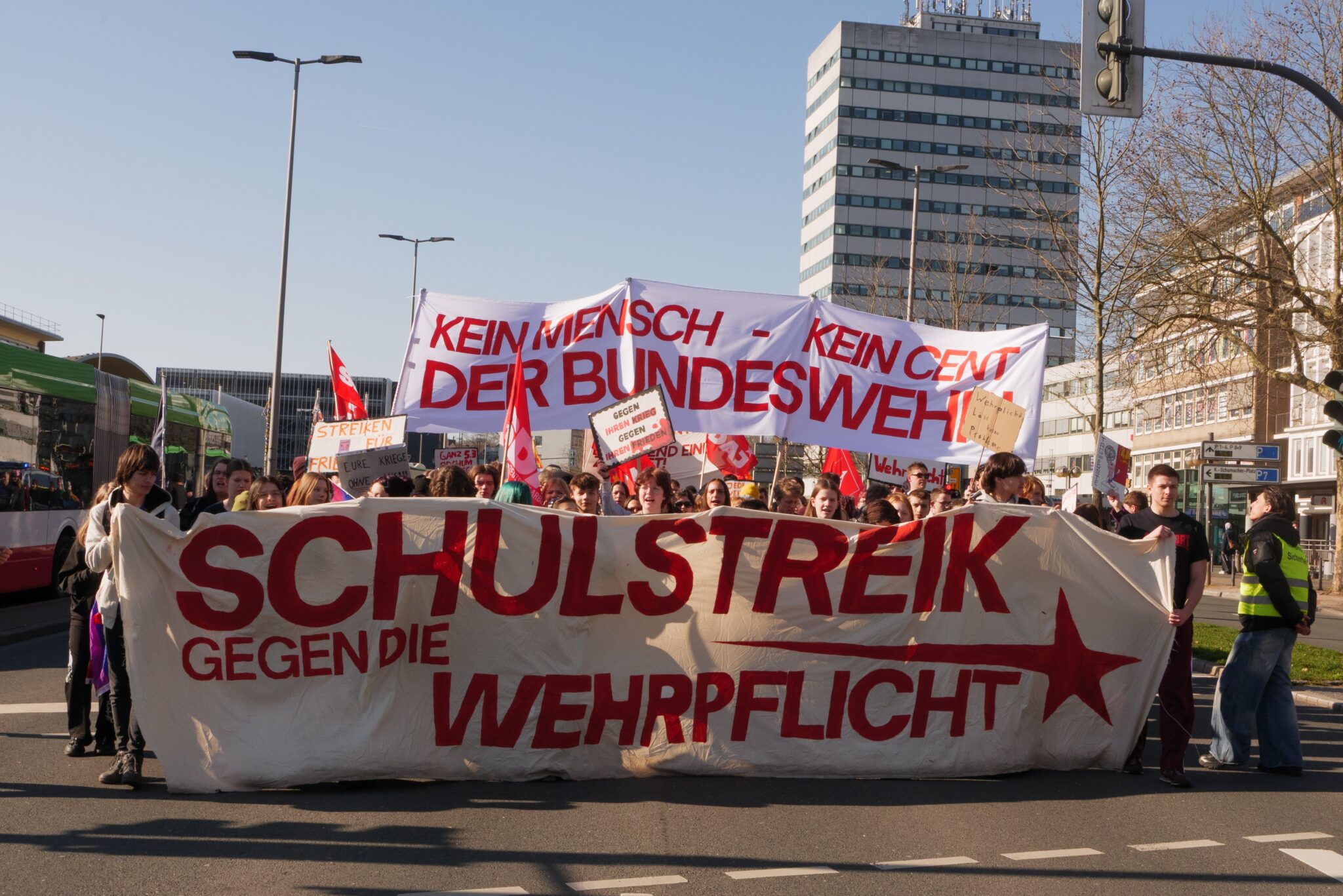 Germania: la lotta contro la coscrizione e la guerra